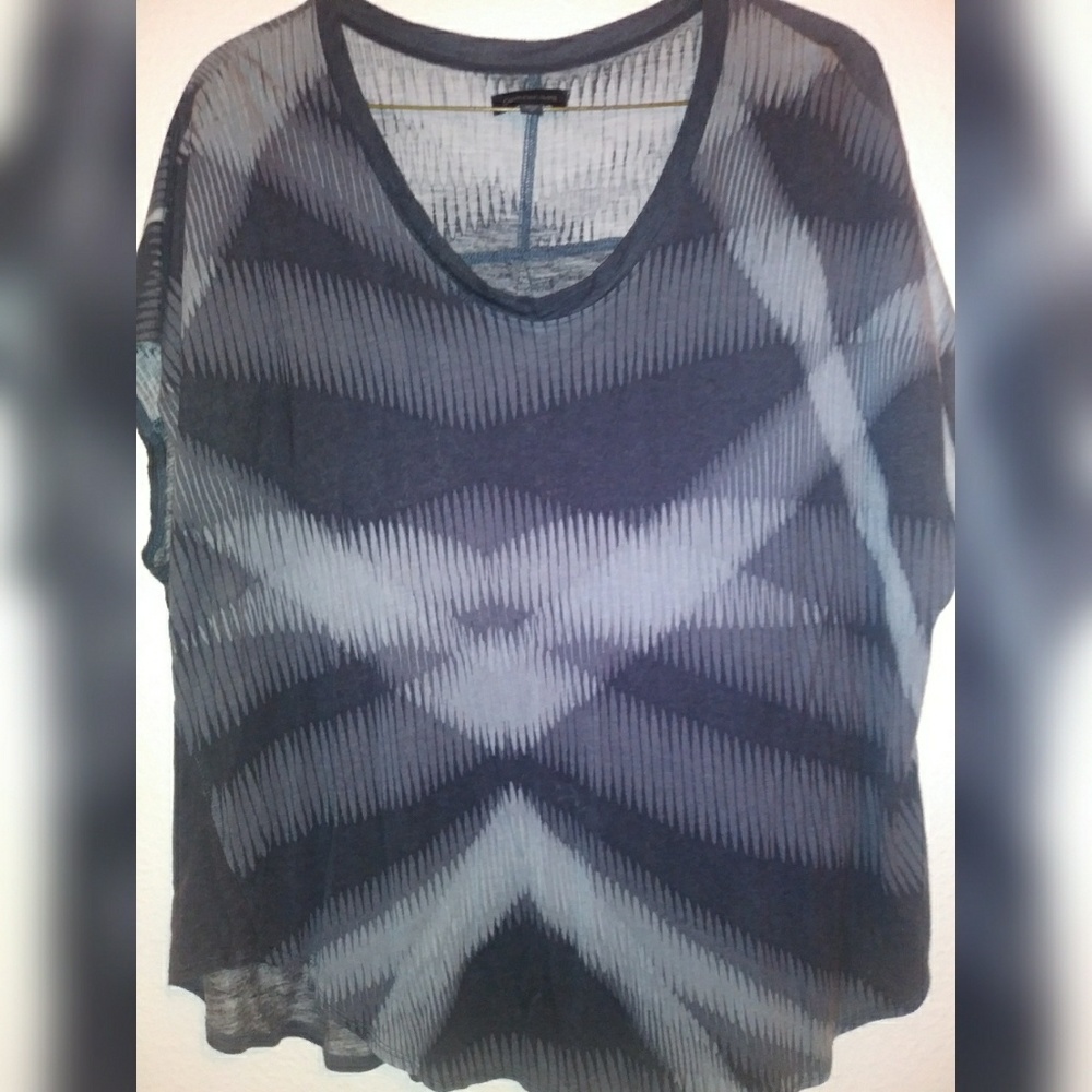 Calvin Klein Grey flowy Top